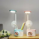 Usb Rechargeable Led Desk Lamp Contact Dimming Adjustment Table Lamp for Ch
