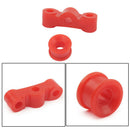 Red Shifter Bushing For 88-00 Civic Polyurethane Car Auto Shifter Bushing Kit