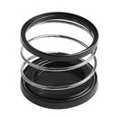 Spring Cup Holder Drink Beverage Multi-function Car Truck Universal Black WSU