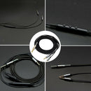 Replacement Audio Cable 3.5mm Male to 2.5mm Male Splitter Adapter Cord Stereo