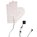 1pair Outdoor Winter Warm Gloves Heat Mat Electric Fever Waterproof 5v 2A Pad