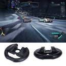 Black Steering Wheel Grip Handles Controller for Nintendo Switch A