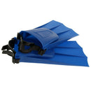 Kids Adults Adjustable Fins Swimming Diving Swimming Fins - Blue, M: 30-36