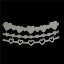 3Pcs Love Banner Design Metal Cutting Dies For DIY Scrapbook Album Paper Card FT
