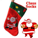 Christmas Tree Santa Claus Snowman Sock Kids Gift Bag Decoration Ornaments