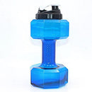 75 Oz (2.2 L) Dumbbell Shaped Water Bottle | Big Capacity | BPA Free | Flip G3U8