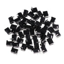 50pcs DC 3pin Black DC Power Jack Socket Connector 5.5*2.5mm