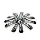 100 Pcs Stylish Black Metal Hair Clips Snap Girls Barrette Baby Hairpin ME