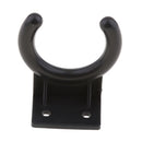 Pack of 5 Durable Wired Microphone Hooker MIC Rack Black