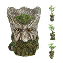 Old Tree Man Figures Flower Pots Planter Flowerpot Decor Gifts Indoor Garden