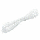 10m wire Waxed Cotton cord 1.0mm for necklace bracelet necklace White