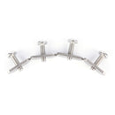 4 Sets Durable Stainless Steel Screws & Nuts Hardware for Kayak Track/ Rail H FT
