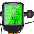 Bike Computer Speedometer Odometer Waterproof Backlight with Digital LCD Display