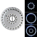Outdoor 48 LED Umbrella Lamp Night Light Pole Patio Yard Garden Camping ligh Bj