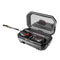True Wireless Earbuds, Bluetooth 5.0 in-Ear TWS Stereo Headphones, LED Display