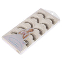 Handmade False Eyelashes Soft Cotton Stalk Natural Cross Long Eyelashes