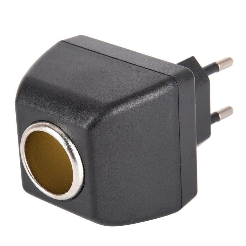 90V-220V AC Wall Power To 12V DC Car Cigarette Lighter Socket Charger Adapter M&