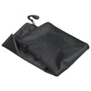 Black Nylon Hex Pattern Document Bag Zippered A4 Paper Pouch