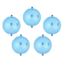 10 Pieces Plastic Water Bubble Floats Indicator Fishing Tackle Bobber Buoy