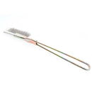 2pcs Straight Head  Stainless Steel Wire Brush Handheld Brush Cleaner Rust Paint