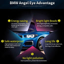 Car Angel Eye Fog Light Xenon White Led Bulb Headlight For Bmw E39 X83 X3 E J8D9