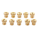 10x M6 Thread Main Jets for Keihin OKO PE PWK Carburetor 98 102 105 108 110 112