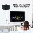 50 Miles Indoor Digital HDTV Antenna Signal Amplifier Booster TV Aerial