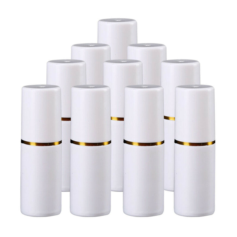 10pc 60ml Mini Refillable Empty Spray Bottles Sprayer Containers White
