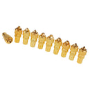 10pcs TV Aerial Male Connectors Coaxial RF Cable Plug Grip End Adapter