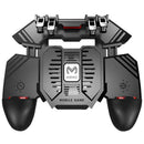 AK77 6 Fingers Trigger Controller Grip w/Dual Fans for PUBG (4000mAh)