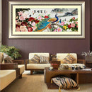 5D DIY Diamond Embroidery Painting Cross Stitch Flower Peacock Home Decor