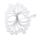 20 LED Globe Lamp String Garlands 2.35m USB Powered Outdoor Christmas Decor