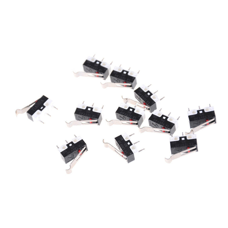 5Pcs AC 125V 1A SPDT Subminiature Micro Lever Switch Mouse Switch BX JCAUB Kw
