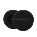 Durable Black  Earphones Cover Ear Pads For GRADO SR60 SR80 SR125 Earpads Foam