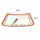 Baby Kids Doodle Water Painting Cloth Water Drawing Play Mat with Magic Pen