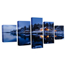Art Ocean Scenic Wall Canvas Print Picture Paint On Canvas Snowscape