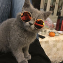 Lovely Dog Cat Glasses Pet Eye Protection Sunglasses Photos Props (Red) A