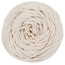 1Pcs Durable 4Mmx100 Meters Natural Beige White Macrame Cotton Twisted Cord R1H7