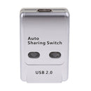 2Ports USB 2.0 Auto Sharing HUB Selector Switcher For Printer/Scanner