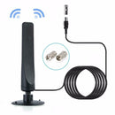 3.0M Mini DVB-T2 1080P Indoor Digital HDTV Antenna Signal Receiver Amplifier