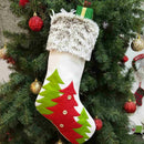 Large Christmas Stocking Santa Claus Sock Gift Holder Christmas Tree Decora