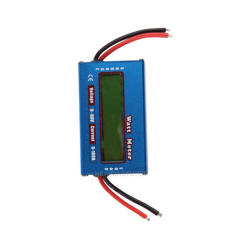 Simple DC Power Analyser Watt  Volt Amp Meter 12V 24V Solar Wind Analyzer hv2n
