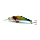 8X Mini Minnow Minorui Fishing Lure Bait Tackle Hook Bait Crankbait Kit DVB