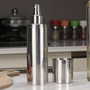 240 ML Oil Spray Bottle Anti Slip Durable Tool With Cap BBQ Stainless Steel