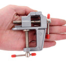 3.5" Aluminum Small Jewelers Hobby Clamp On Table Bench Vise Mini Tool MO