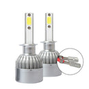C6 Led Car Headlight Bulbs, 2Pcs 3000K Yellow Light Led Headlight Fog Light