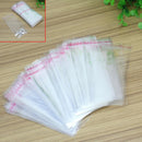 400*Packing Self Adhesive Seal Resealable Bags Plastic Clear Gift Storage  RQP