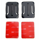 4Pcs Helmet  Mounts for GOPRO Hero 2 3 4 Sjcam Flat Curved Accessories