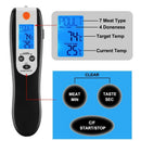 Kitchen Instant Read Digital Grill Cooking Food Thermometer, 5.4 Inch, Blac K5U3