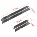 4 Door Sill Carbon Fiber Car Scuff Plate Cover Panel Step Protector For VW Jetta